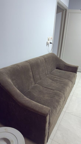 Al Batha, Furniture, SAR 120,  Used 3-Seater Fabric Sofa