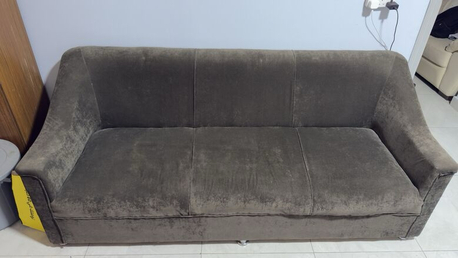 Al Batha, Furniture, SAR 120,  Used 3-Seater Fabric Sofa