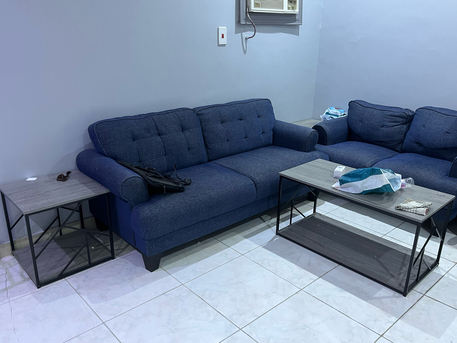 Al Aziziyah, Furniture, SAR 1000,  Sofa Set (3+2+1), 1 Tea Table And 2 Corner Tables