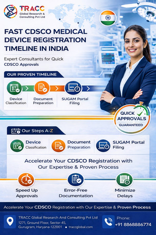 Gurugram, Business, Fast CDSCO Medical Device Registration Timeline In India &ndash; Quick Approval Experts