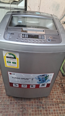 Jeddah, Appliances, SAR 650,  ✓LG 10 KG Top Load Fully Automatic Washing Machine Silver Colour