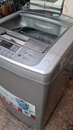 Jeddah, Appliances, SAR 650,  ✓LG 10 KG Top Load Fully Automatic Washing Machine Silver Colour