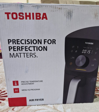 Riyadh, Appliances, SAR 350,  BRAND NEW Toshiba Air Fryer 5.2L (Sealed In Box)