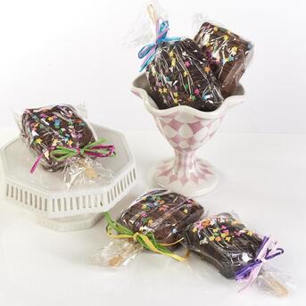 New York, Food, USD 22,  Chocolate Covered Krispy Treats, Set Of 4