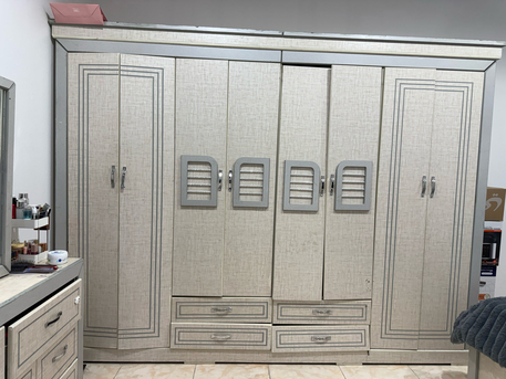 Riyadh, Furniture, SAR 800,  Bed Set, With Mattress, Dress Table, 8 Doors Almirah, 2 Kids Beds Dinning Table
