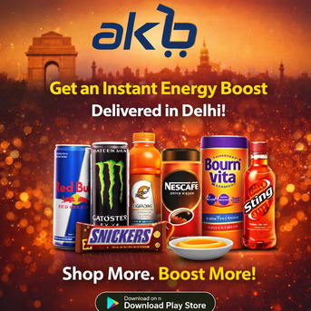 New Delhi, Food, INR 135,  Instant Energy Boost With Natural Drinks