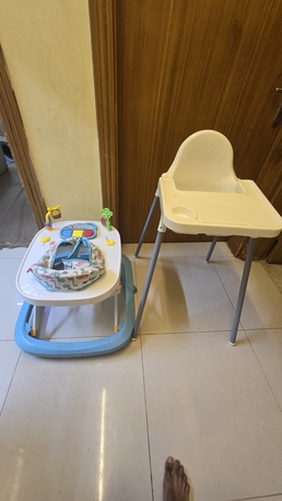 Riyadh, Toys & Games, SAR 50,  High Chair And Baby Walker