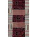 USD 280,  3x7 Vintage Kilim Patchwork Persian Runner Rug - 109139
