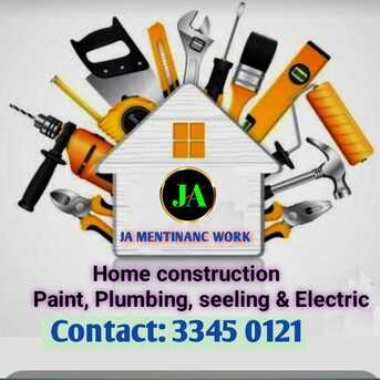 Manama, Construction, Mentinance House  Villa Building Painting