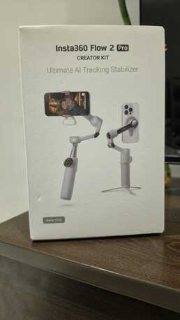 Al Rakah Al Shamaliyah, Photo & Video, SAR 625,  Insta 360 Flow 2 Pro - Creator Kit - AI Gimbal