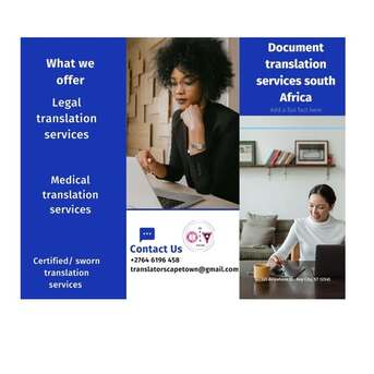 Cape Town, Legal, Portuguese- English Sworn Document Translation Service