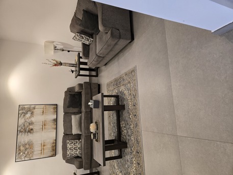 Jeddah, Furniture, SAR 5500,  Ashley 5 Seater (3+2) Sofa Set And 2 Accent Chairs For Sale In Excellent Condition