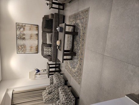 Jeddah, Furniture, SAR 5500,  Ashley 5 Seater (3+2) Sofa Set And 2 Accent Chairs For Sale In Excellent Condition