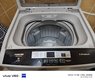 Jubail, Household Items, SAR 700,  I Want To Sell Neat And Clean 11 Kg Nikai Washing Machine. Price Is Negotiable