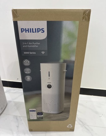 Riyadh, Air Conditioners, SAR 1000,  Philips 2-in-1 Air Purifier & Humidifier &mdash; Series 3000 (AC3737/10)