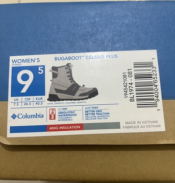 Riyadh, Clothing & Accessories, SAR 600,  Columbia Winter Ice Boot For Women New