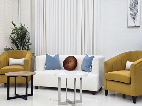 Riyadh, Furniture, SAR 1300,  Display Piece Sofas For Sale. Two Seater And Two Individuals