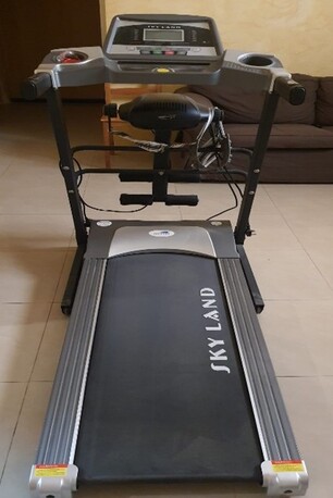 Al Izdihar, Health & Beauty Items, SAR 850,  FOR SALE: Skyland EM-1249 Motorized Treadmill