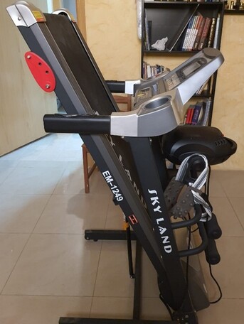 Al Izdihar, Health & Beauty Items, SAR 850,  FOR SALE: Skyland EM-1249 Motorized Treadmill
