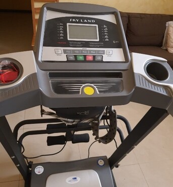 Al Izdihar, Health & Beauty Items, SAR 850,  FOR SALE: Skyland EM-1249 Motorized Treadmill
