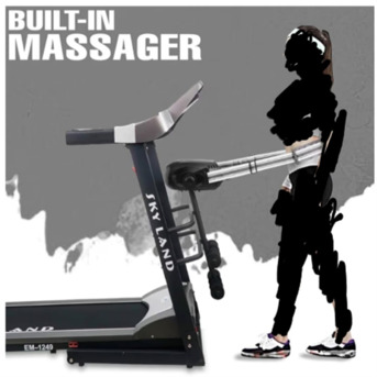 Al Izdihar, Health & Beauty Items, SAR 850,  FOR SALE: Skyland EM-1249 Motorized Treadmill