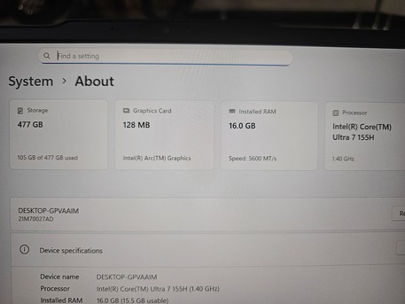 Riyadh, Computers, SAR 3200,  Lenovo Thinkpad E14 - Intel Core Ultra 7,16gb, 512nvme,14"Full HD