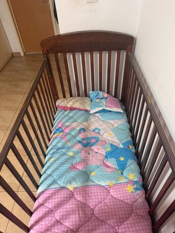 Riyadh, Furniture, SAR 300,  Baby Crib In Good Condition For 300 SAR