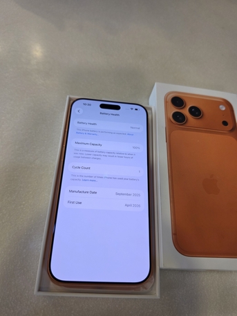 Dammam, Mobile Phones, SAR 5700,  IPhone 17 Pro Max 512 GB New