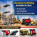 Aluminium Scaffolding For Rent