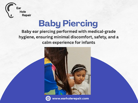 Mumbai, Health, Experience Safe Baby Ear Piercing In Mumbai