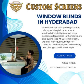 Hyderabad, Business, Window Blinds In Hyderabad &ndash; Custom Screens