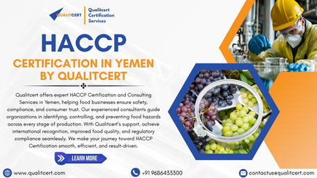 Sana, Business, HACCP Certification In Yemen By Qualitcert