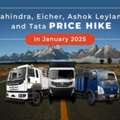 Future Price Increases For Mahindra, Eicher, Ashok Leyland, And Tata In January 2025