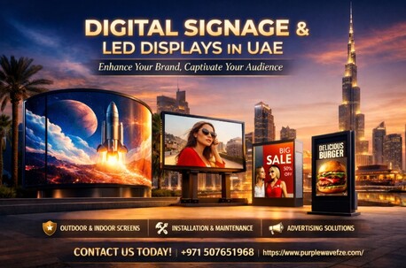Mumbai, Business, Upgrade Your Advertising With Advanced Digital Signage Systems UAE