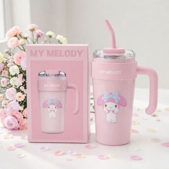 New Delhi, Household Items, INR 999,  My Melody Stainless Steel Tumbler With Straw, 860ML