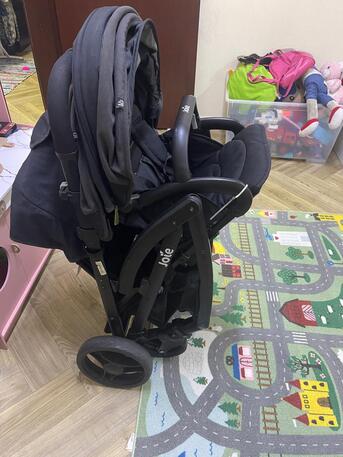 Jubail, Household Items, SAR 600,  JOIE EVALITE DOUBLE TWIN STROLLER WITH METAL FRAME AND WHEEL LOCK FOR SALE