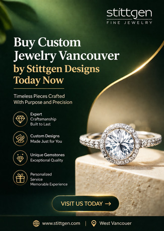 Vancouver, Business, Buy Custom Jewelry Vancouver By Stittgen Designs Today Now