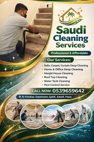 Dhahran, Cleaning, Saudi Cleaning Services
