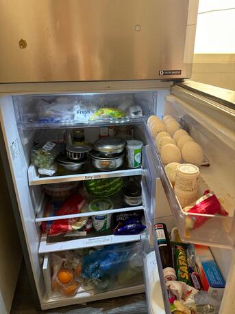 Riyadh, Appliances, SAR 800,  Samsung 368 Liters Double Door Fridge  &ndash; Excellent Condition
