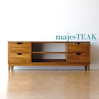 Kuala Lumpur, Furniture, MYR 2800,  Teak Tv Stand -Veniska Design