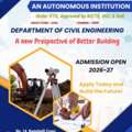 Civil Engineering Admissions 2026-27 | B.E. Programme | RRCE Bangalore