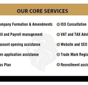 Company Formation / New CR / CPR / WPS / UBO &ndash; VAT / Audit Support&ndash; 49 BD Onward