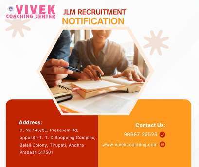 Mumbai, Education, JLM Recruitment Notification 2026