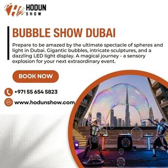 Dubai, Event Planning, Bubble Show Dubai Fun Interactive Event Experience
