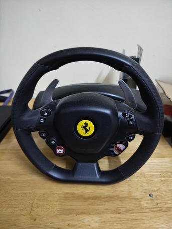 Hara, Video Games, SAR 500,  Thrustmaster T80 Racing Wheel For Sale In Excellent Condition Ps4/pc/ps5 Complete Set