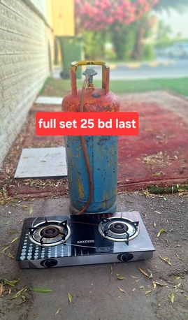 Manama, Appliances, BHD 25,  Clynder With Regulator Pipe Automatic Stove 25 Bd Last Msg 3670 8372 Wts Ap No Call