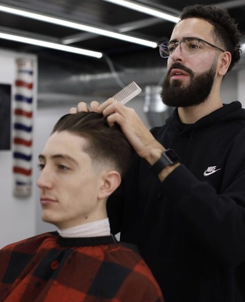 New York, Health, Cuts On Lime Barbershop