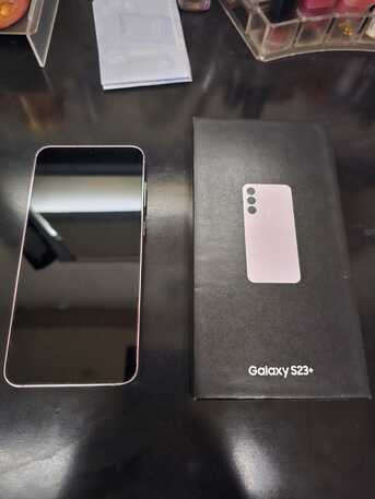 Jeddah, Mobile Phones, SAR 1800,  Almost New Samsung Galaxy S23+ 512Gb Lavender Color With Box