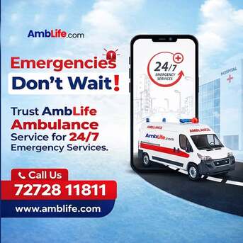 Mumbai, Health, Advanced ICU Ambulance Service In India For Critical Patient Care