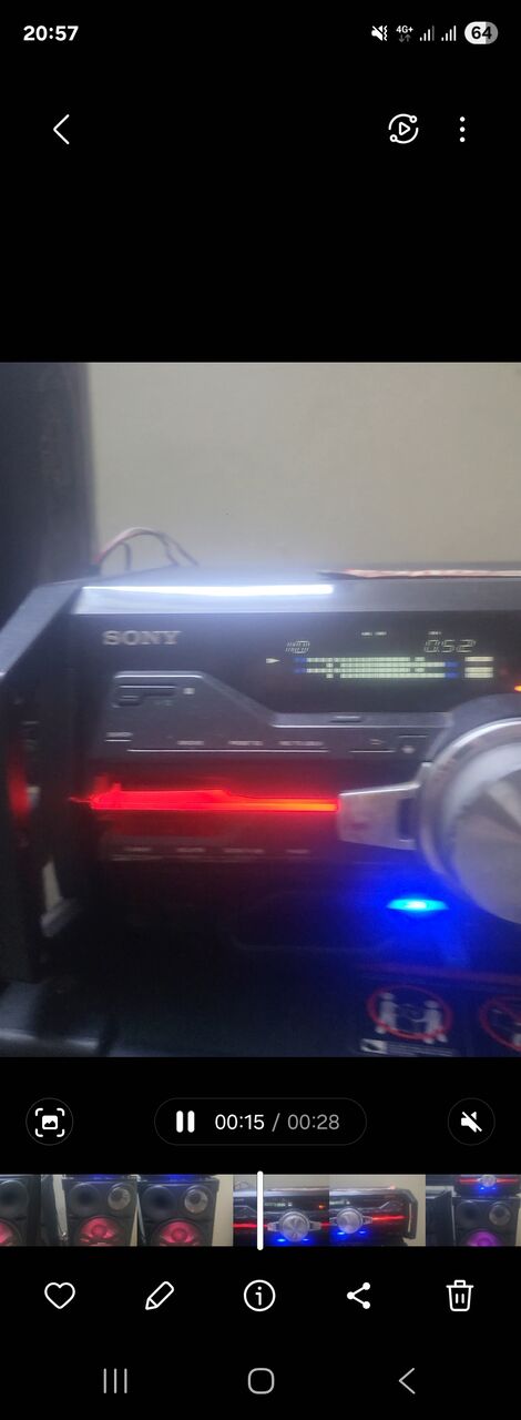 Adliya, Electronics, BHD 200,  Sony (original) Music System (amp & Speakers)